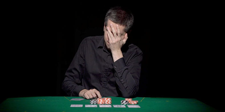 Jucător de poker învins 